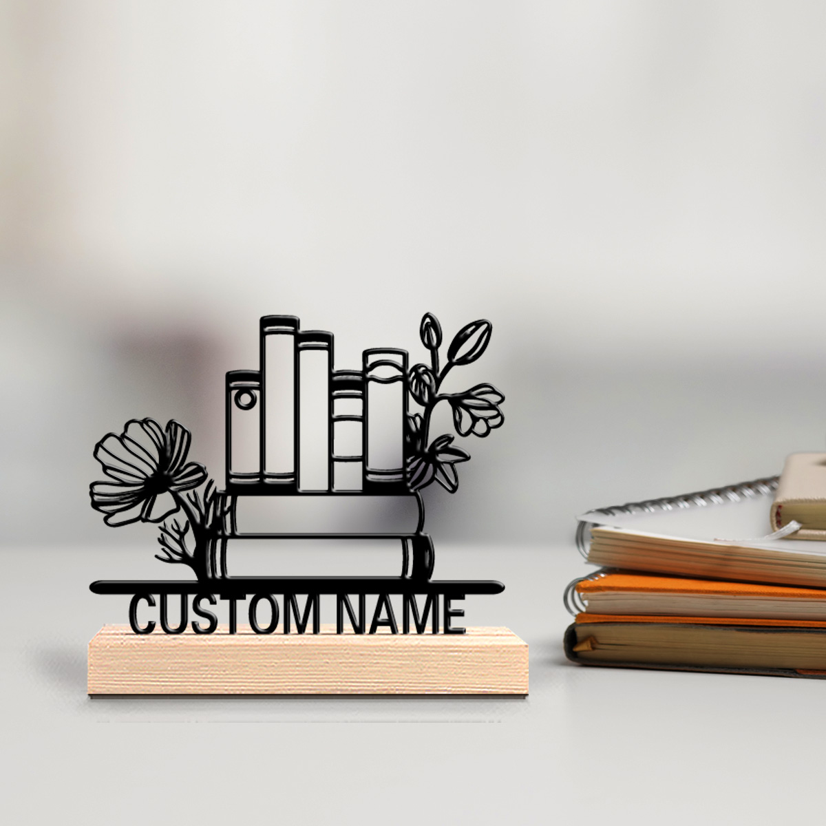 Vintage Collector - 1pc Fun Personalized Custom scroll Wooden