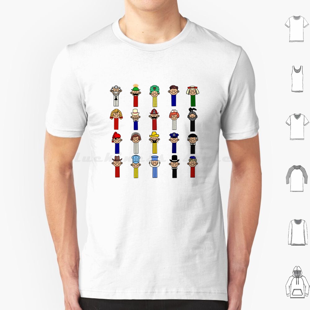Vintage Toys Collector - Pal Pattern T Shirt Big Size