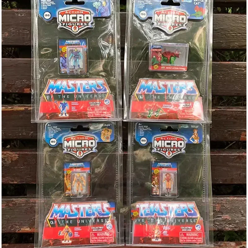 Vintage Collectible Toys - ACTION MICRO FIGURES Miniaturees Cartoon Animation