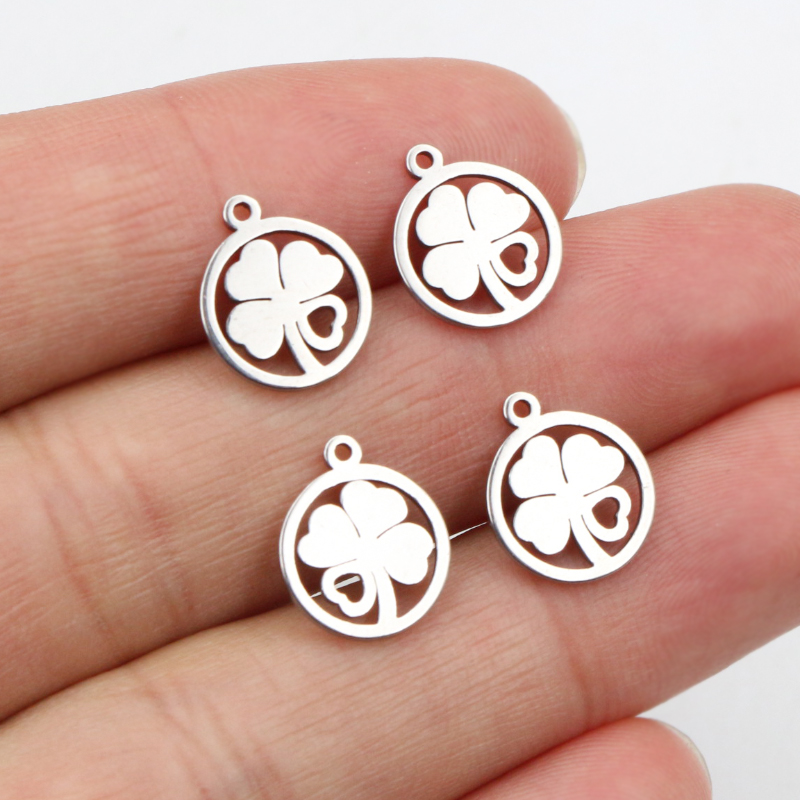 Vintage Collectibles For Sale - 30pcs 12x10mm Charms 316 Stainless Steel