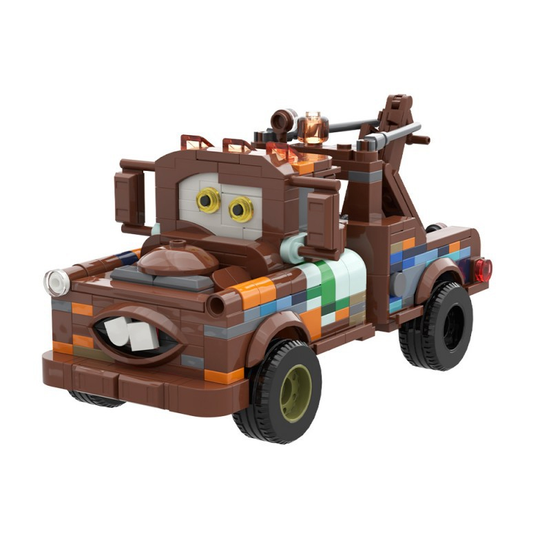 Vintage Toys Collector - Cartoon Vintage Tow Truck MOC Building