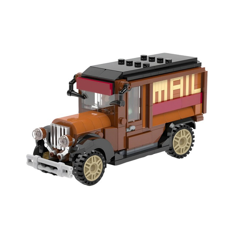 352PCS Vintage Mail Van MOC Bu - Vintage Toys Collector ulasan dan harga