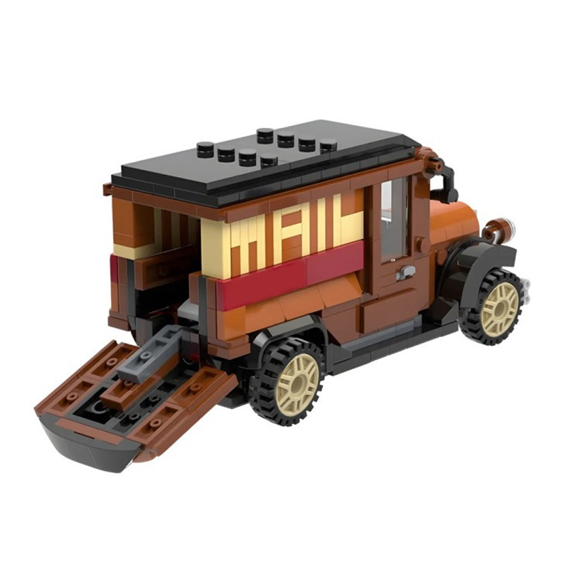 352PCS Vintage Mail Van MOC Bu - Vintage Toys Collector ulasan dan harga