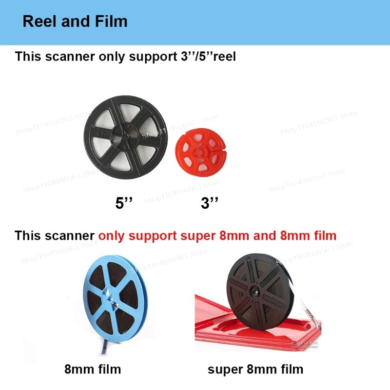 Winait Super 8/8mm Digital Rol - Super 8 Film Reel ulasan dan harga