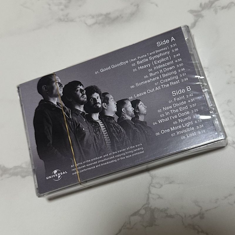 Linkin Park Band Music Cassett - Vintage Collector ulasan dan harga