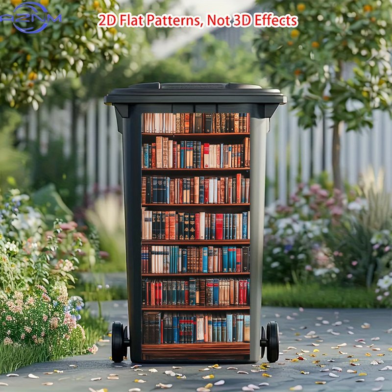 Vintage Books Trash Can Sticke - Vintage And Collectible Books ulasan dan harga