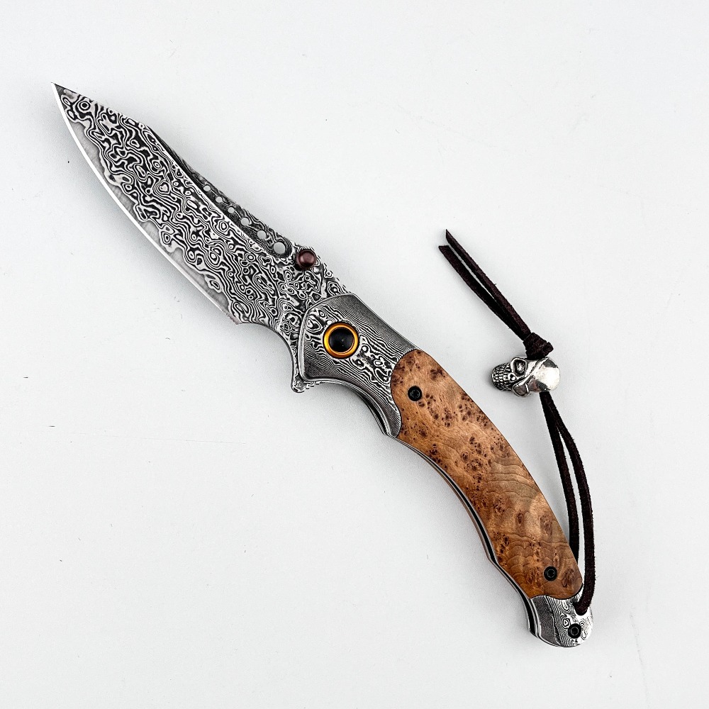 High Hardness Damascus Pattern - Vintage Collectible Knives ulasan dan harga