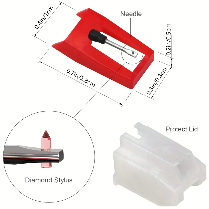 6PCS Record Player Needles rub - Record Player Needle ulasan dan harga