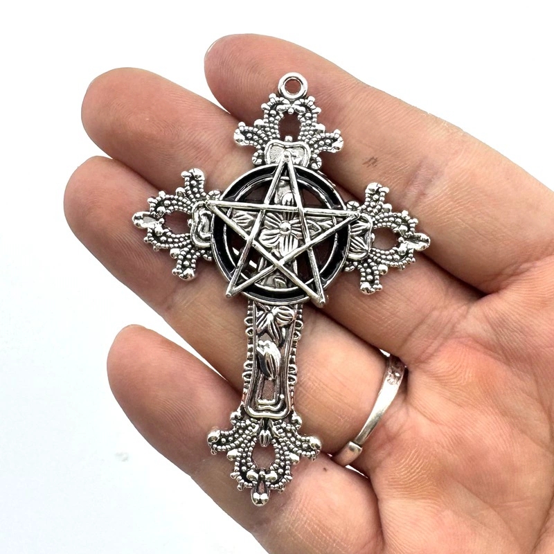 2pcs 30x15mm Gothic Big Cross  - Vintage Collectibles For Sale ulasan dan harga
