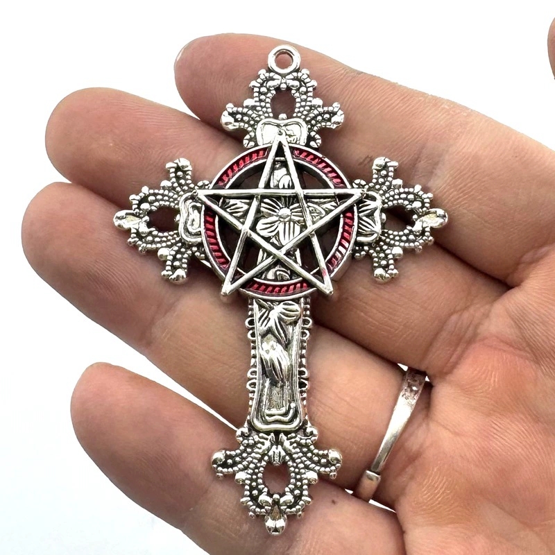 2pcs 30x15mm Gothic Big Cross  - Vintage Collectibles For Sale ulasan dan harga
