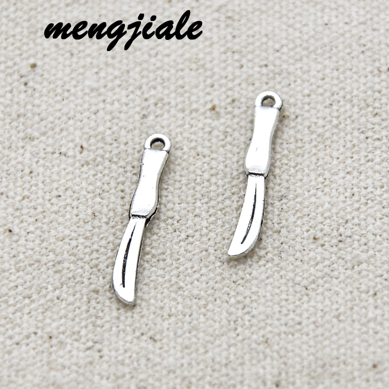 30pcs Antique Silver Cutlery C - Vintage Collectible Knives ulasan dan harga