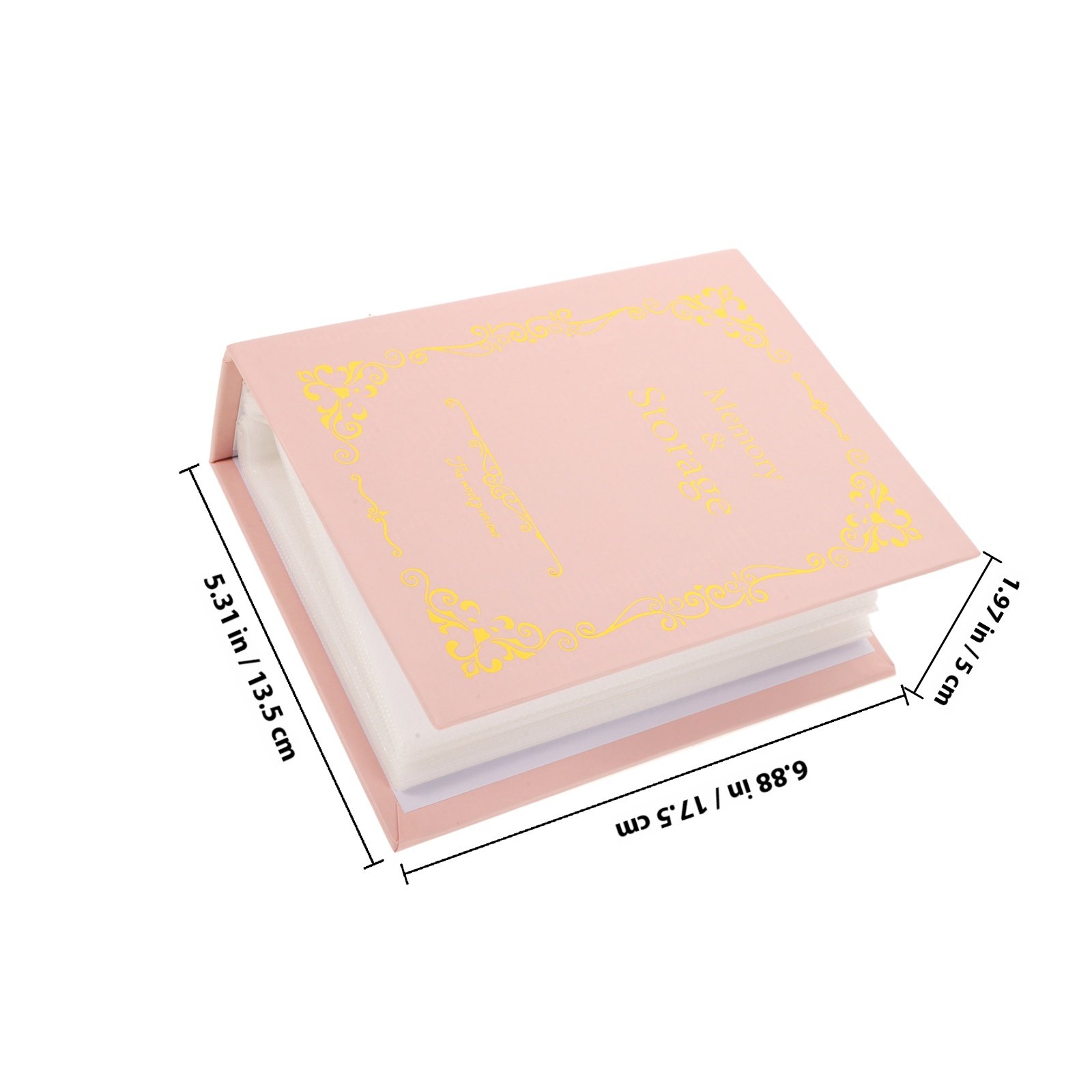Gold Foil Stamped Photo Album  - Vintage And Collectible Books ulasan dan harga
