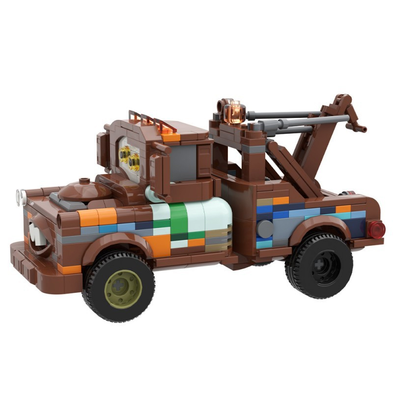 Cartoon Vintage Tow Truck MOC  - Vintage Toys Collector ulasan dan harga