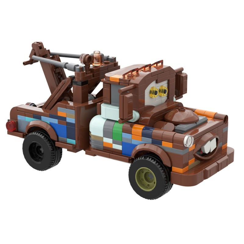 Cartoon Vintage Tow Truck MOC  - Vintage Toys Collector ulasan dan harga
