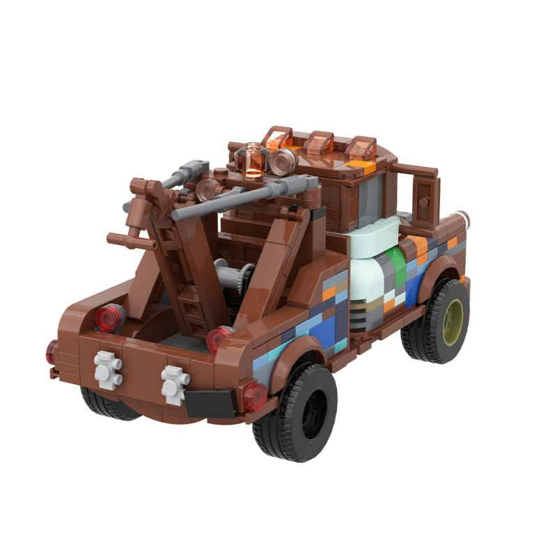 Cartoon Vintage Tow Truck MOC  - Vintage Toys Collector ulasan dan harga
