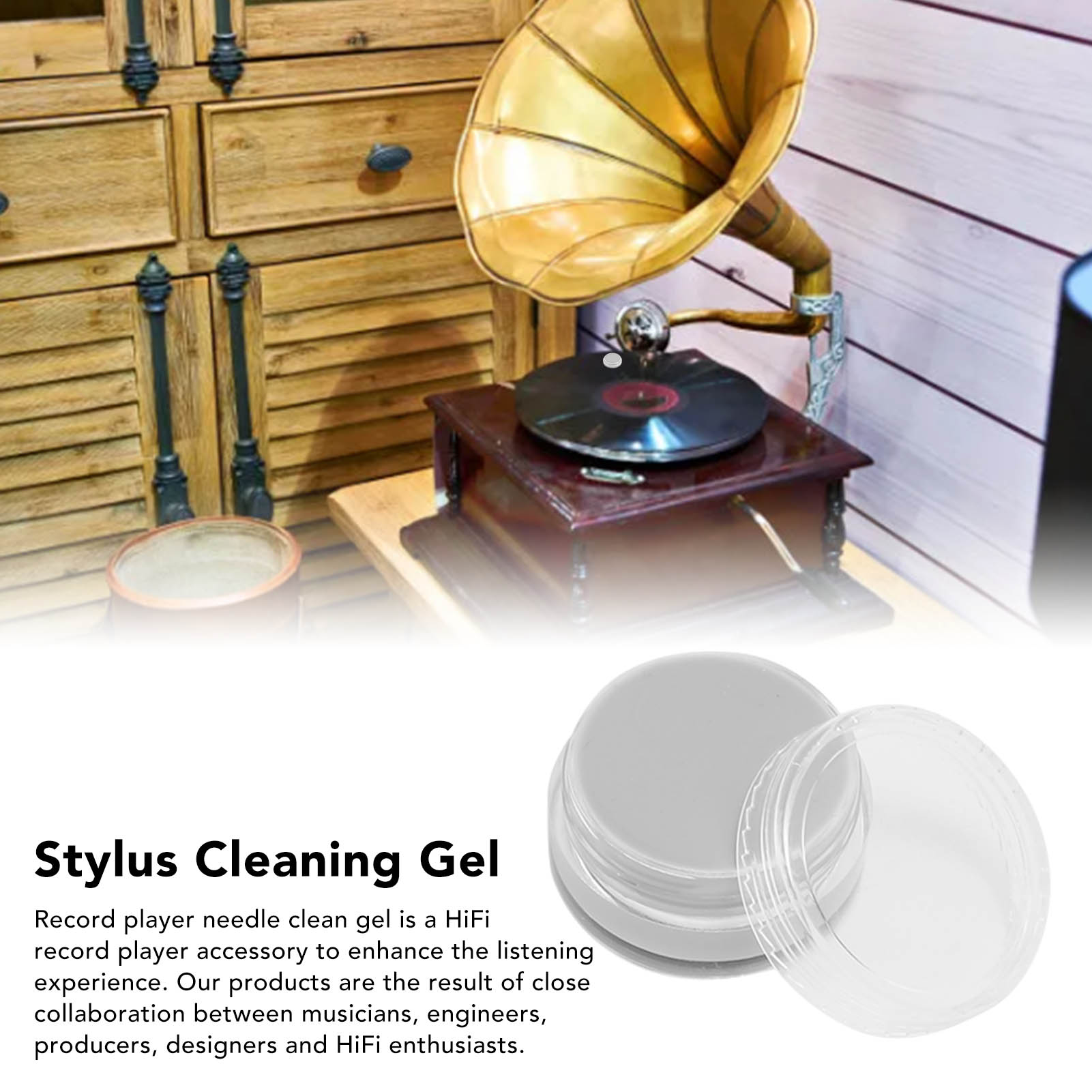 Portable Turntable Stylus Clea - Record Player Needle ulasan dan harga
