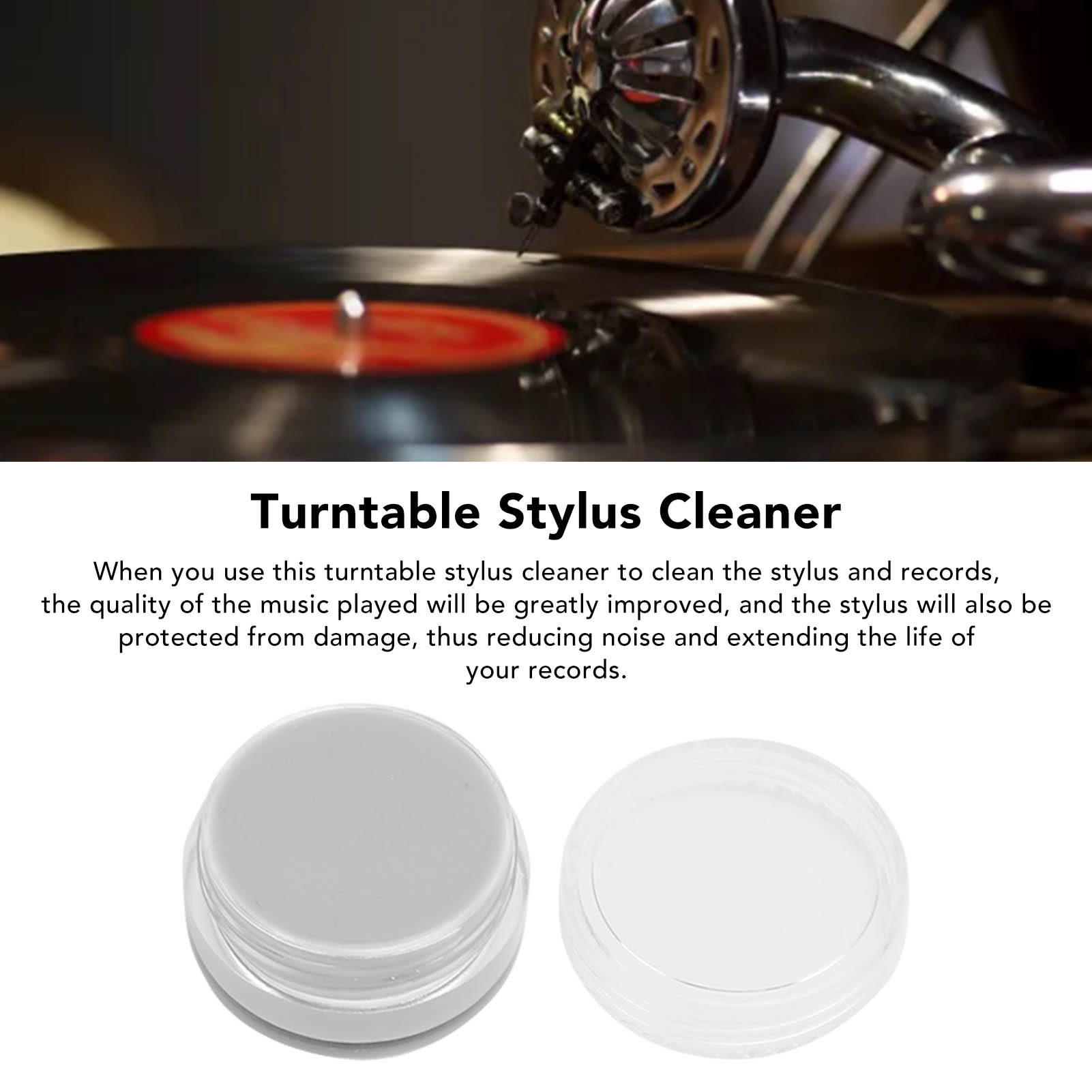 Portable Turntable Stylus Clea - Record Player Needle ulasan dan harga
