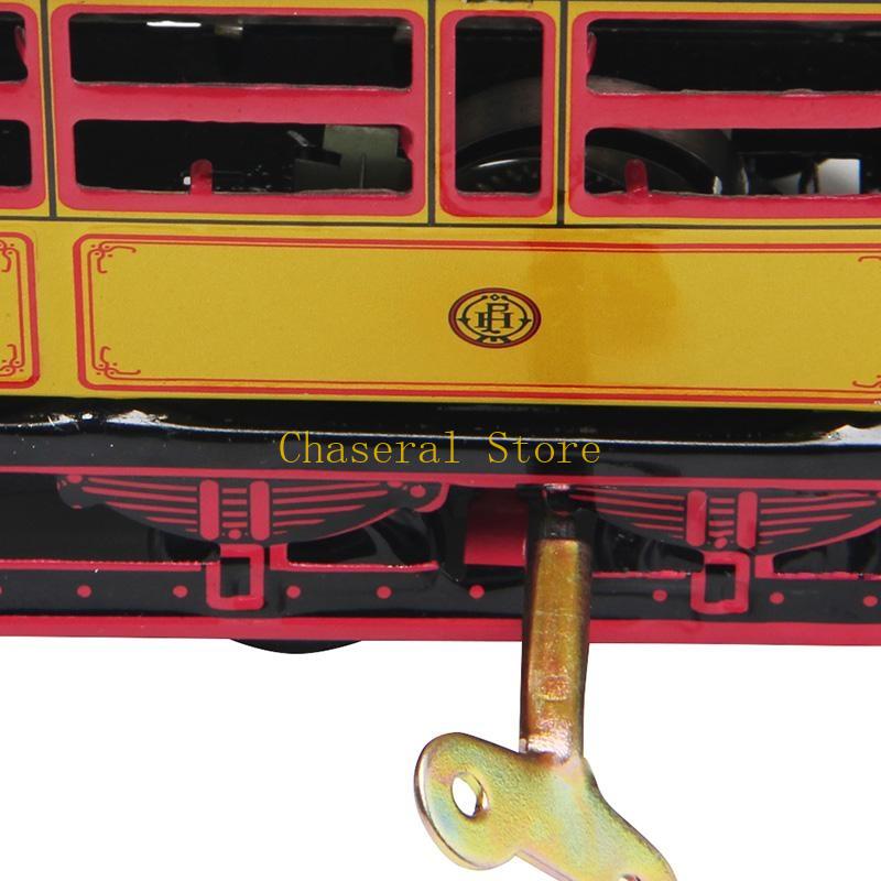 E7CE Retro Wind Up Tram Cable  - Vintage Collectible Toys ulasan dan harga