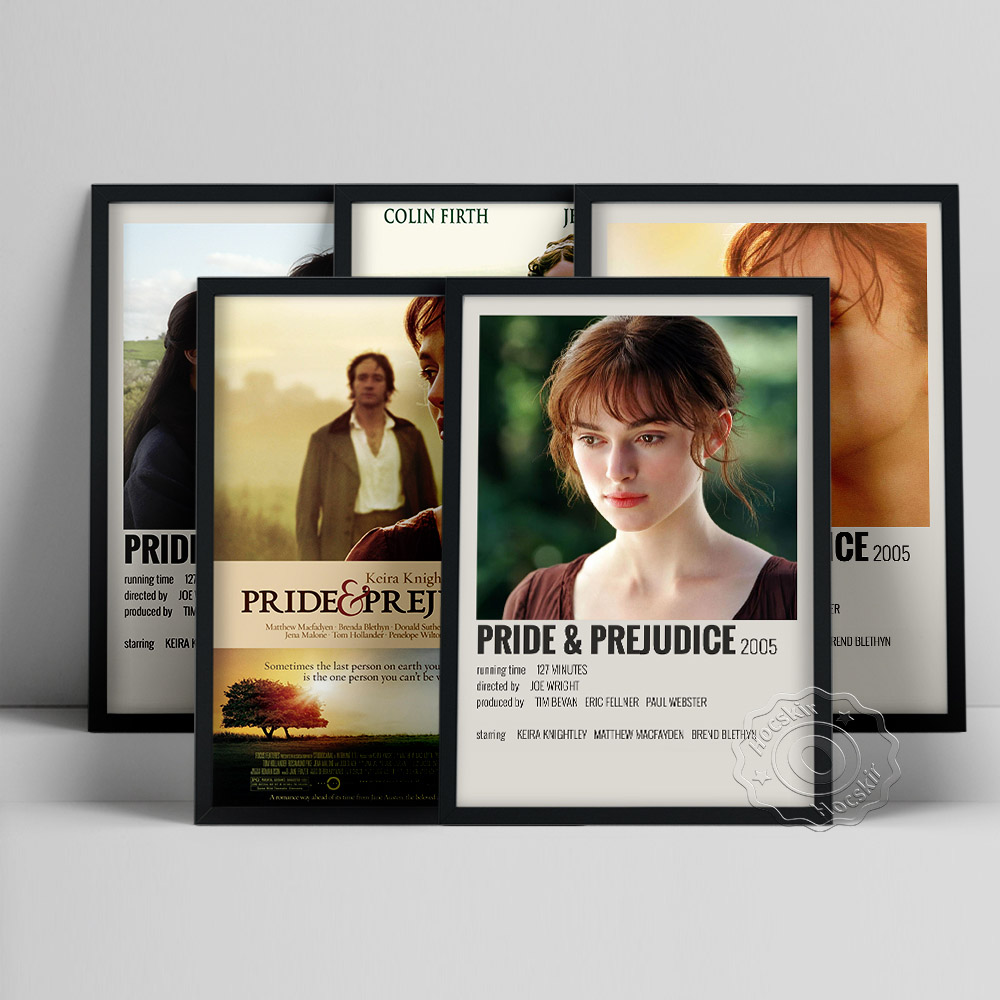 Pride & Prejudice Movie Poster - Vintage And Collectible Books ulasan dan harga