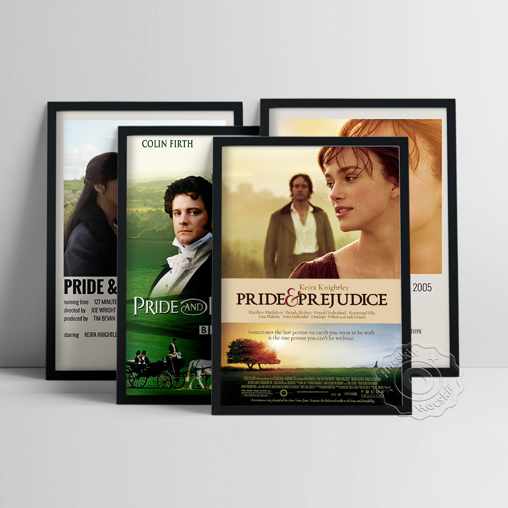 Pride & Prejudice Movie Poster - Vintage And Collectible Books ulasan dan harga