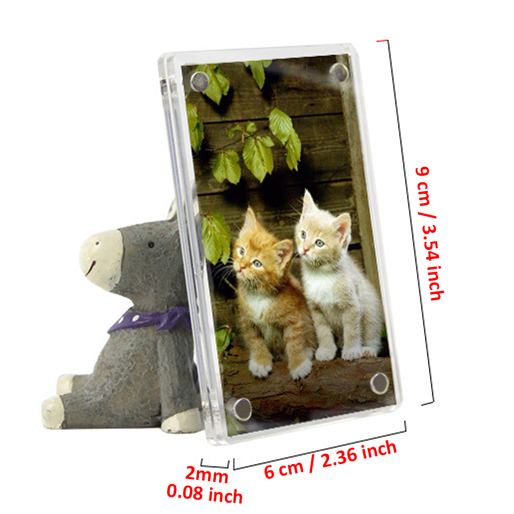 1-10 Pack 3 Inch Acrylic Fridg - Super 8 Film Reel ulasan dan harga