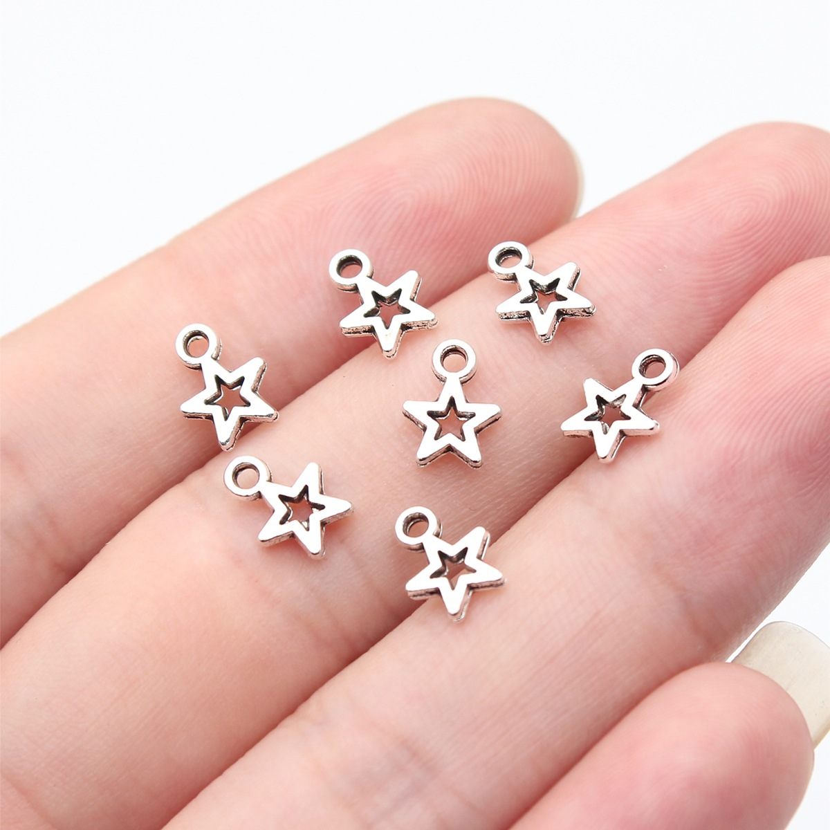 80pcs 8.5x6.2mm(0.33x0.24inch) - Vintage Collectibles For Sale ulasan dan harga
