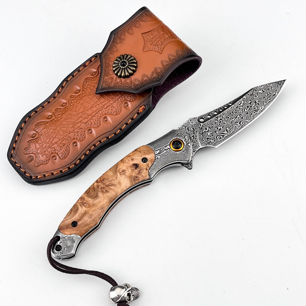 High Hardness Damascus Pattern - Vintage Collectible Knives ulasan dan harga