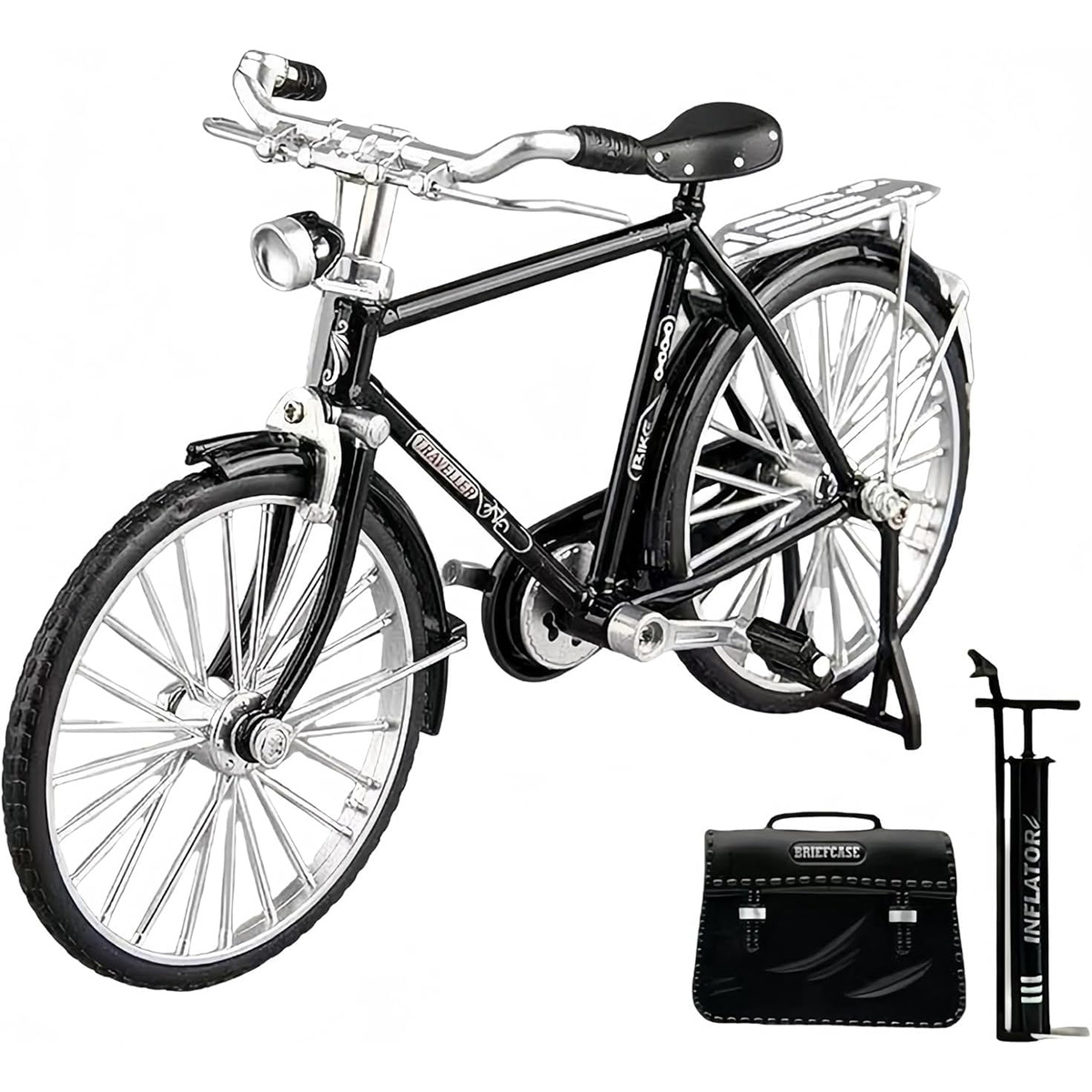 Alloy Retro Bicycle Mini Model - Vintage Collectible Toys ulasan dan harga