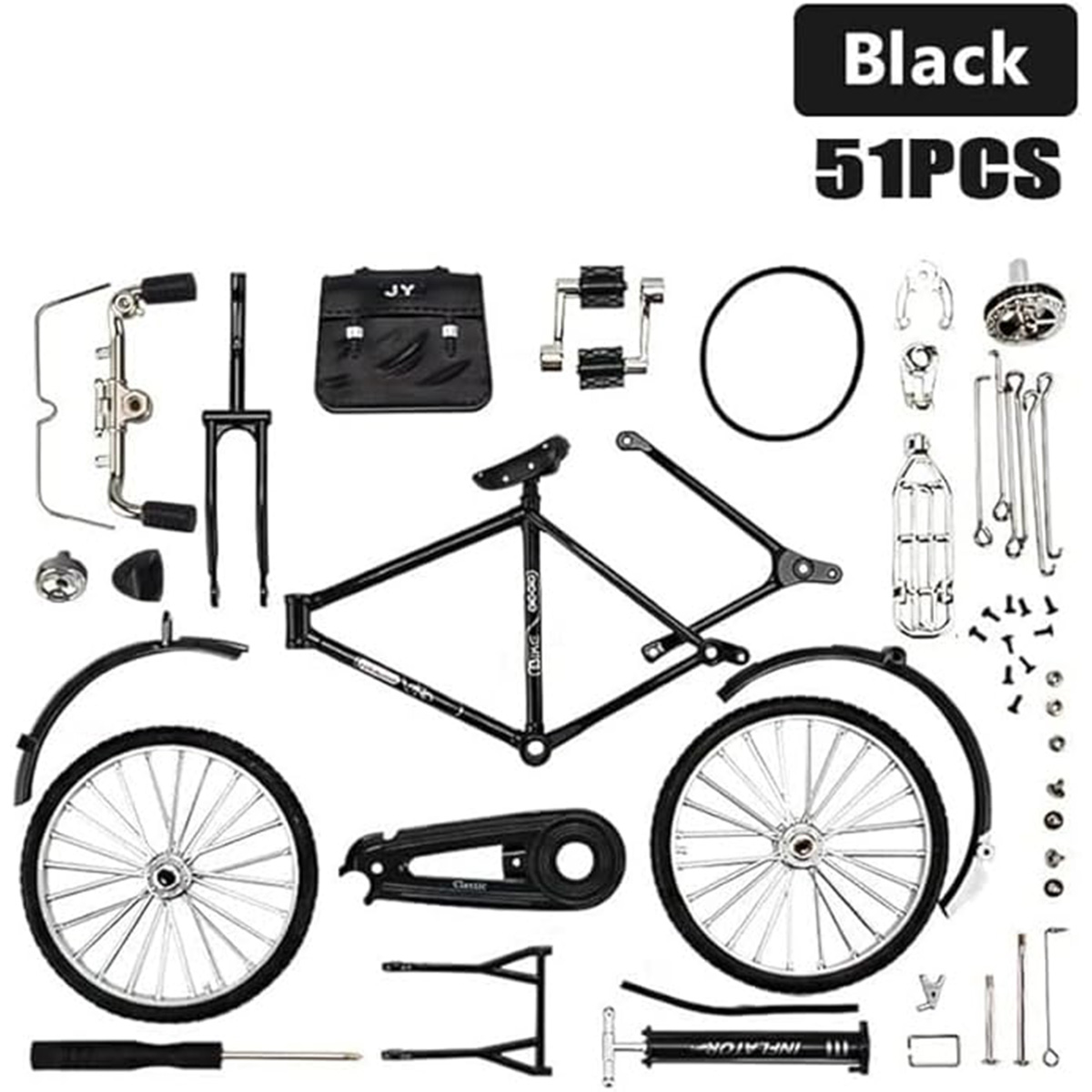 Alloy Retro Bicycle Mini Model - Vintage Collectible Toys ulasan dan harga