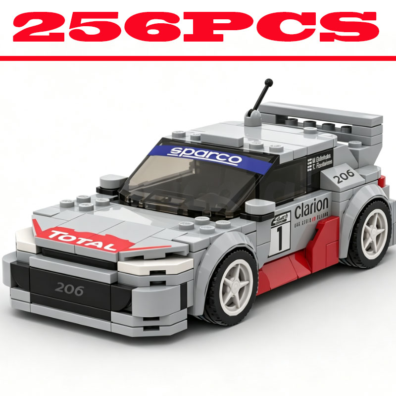 Vintage Rally Race Car Buildin - Vintage Collectible Toys ulasan dan harga