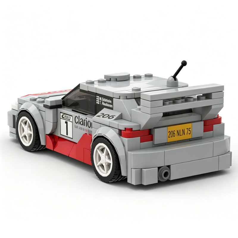 Vintage Rally Race Car Buildin - Vintage Collectible Toys ulasan dan harga
